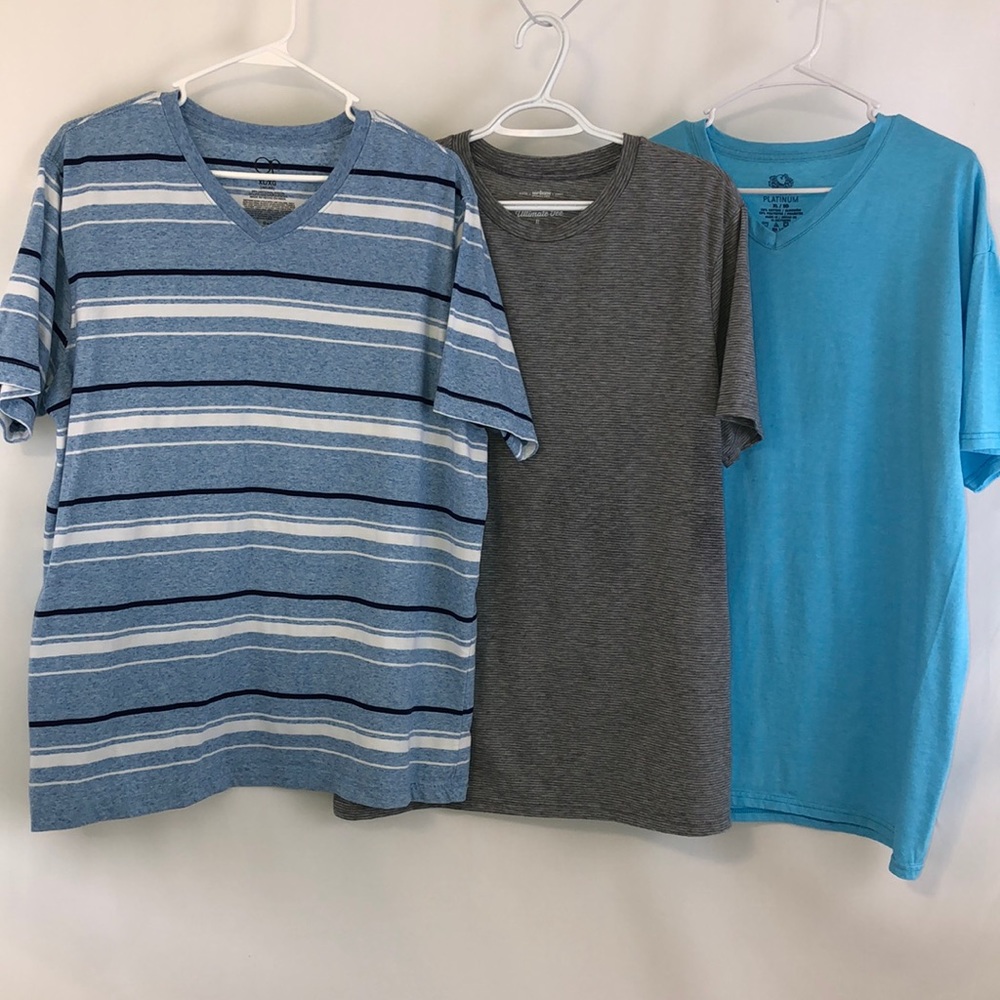 NWOT Lot of 3 - Men’s XL soft Tagless T-Shirts